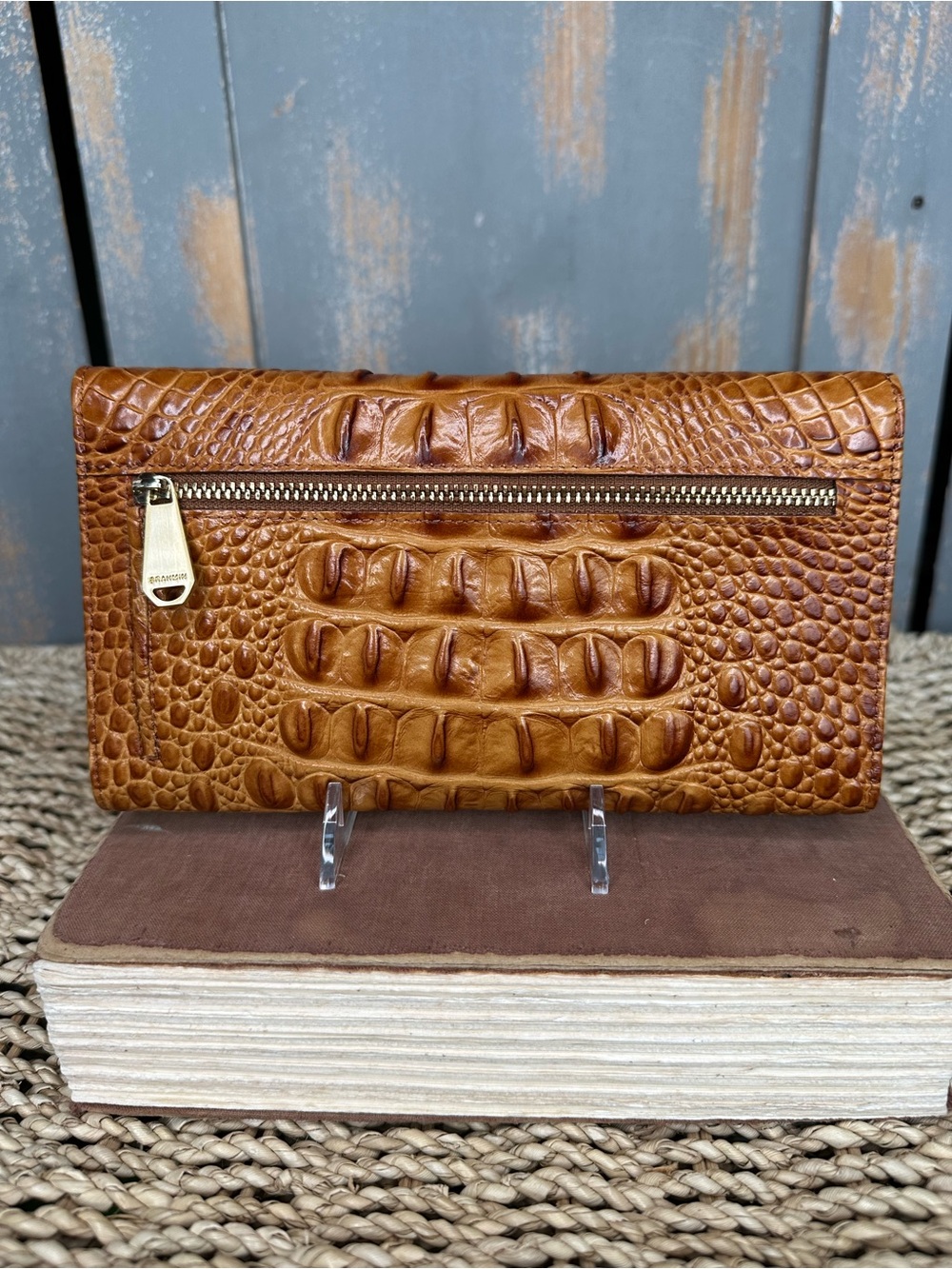 Brahmin Bristol Wallet Whiskey Melbourne NWT - Picture 4 of 16